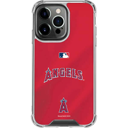 MLB Los Angeles Angels Alternate Jersey iPhone 14 Pro Clear Case