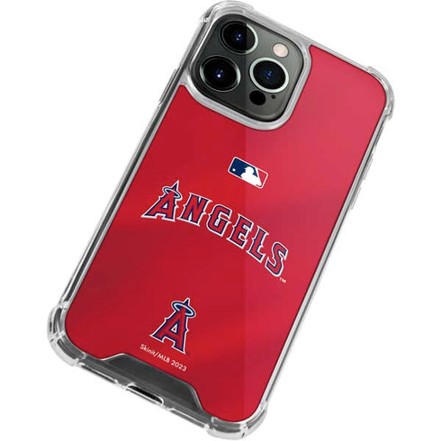 MLB Los Angeles Angels Alternate Jersey iPhone 14 Pro Clear Case