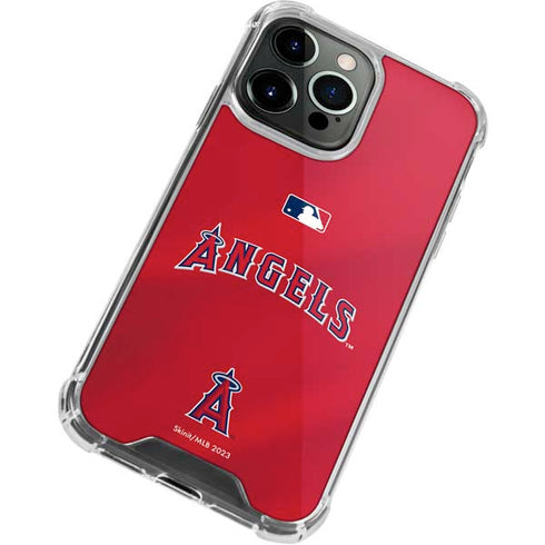 MLB Los Angeles Angels Alternate Jersey iPhone 15 Pro Max Clear Case