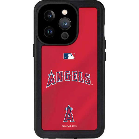 MLB Los Angeles Angels Alternate Jersey iPhone 14 Pro Waterproof Case