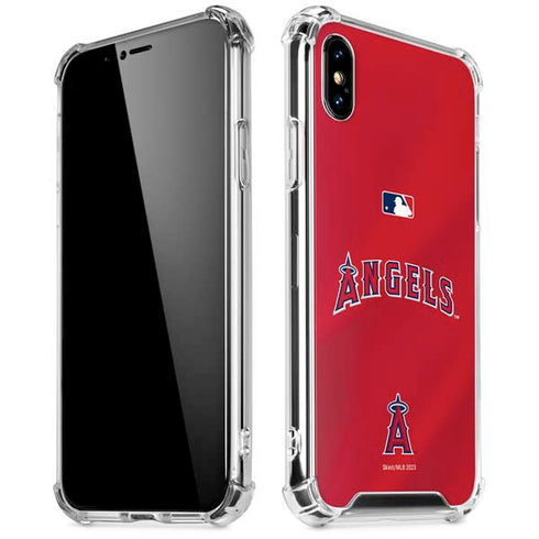 MLB Los Angeles Angels Alternate Jersey iPhone XS Max Clear Case