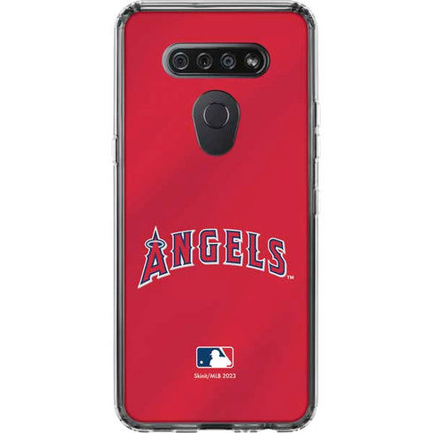 MLB Los Angeles Angels Alternate Jersey LG K51/Q51 Clear Case