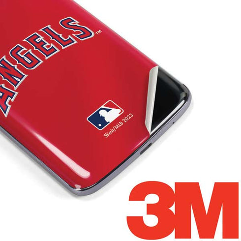 MLB Los Angeles Angels Alternate Jersey Moto E5 Plus Skin