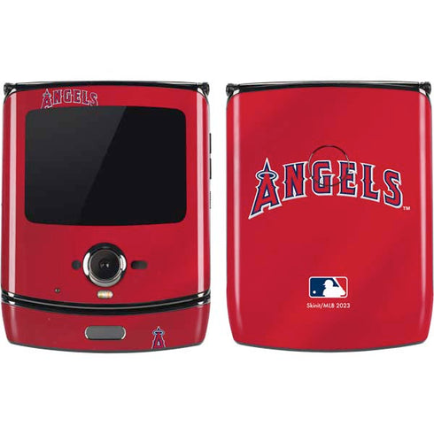 MLB Los Angeles Angels Alternate Jersey Motorola RAZR Skin