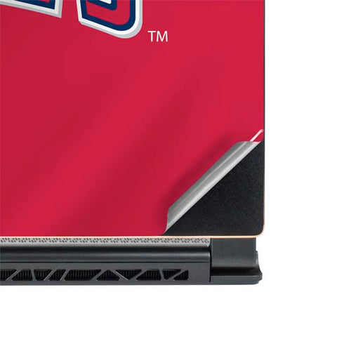 MLB Los Angeles Angels Alternate Jersey MSI GS65 Stealth Laptop Skin