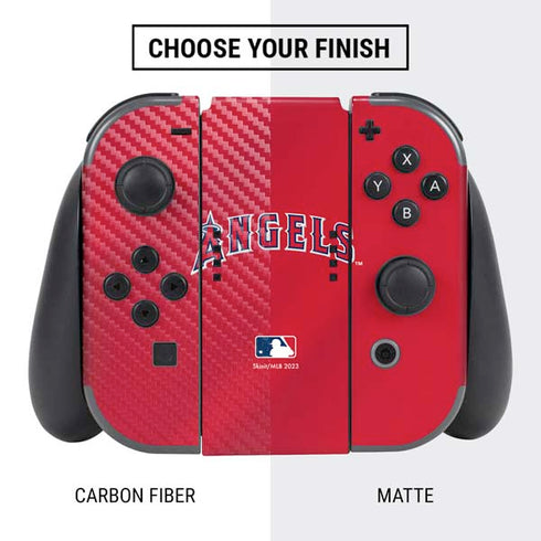 MLB Los Angeles Angels Alternate Jersey Nintendo Switch Bundle Skin