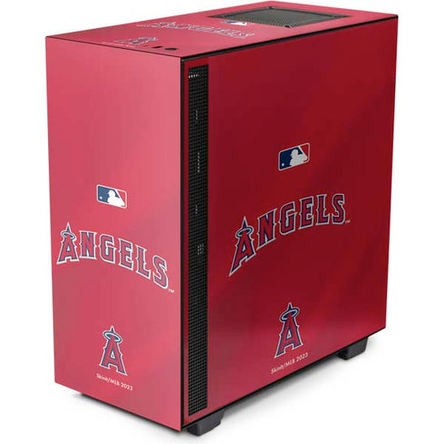 MLB Los Angeles Angels Alternate Jersey NZXT H510 Compact ATX Mid-Tower Case Skin