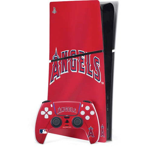 MLB Los Angeles Angels Alternate Jersey PS5 Slim Digital Edition Bundle Skin