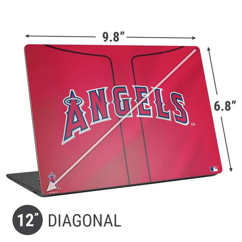 MLB Los Angeles Angels Alternate Jersey Universal Laptop 12in (9.8 x 6.8in) Skin