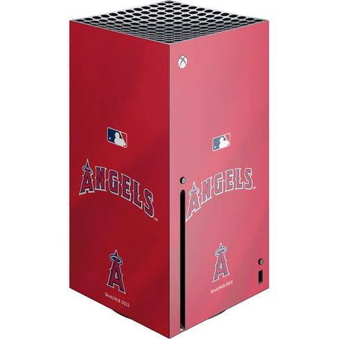 MLB Los Angeles Angels Alternate Jersey Xbox Series X Console Skin