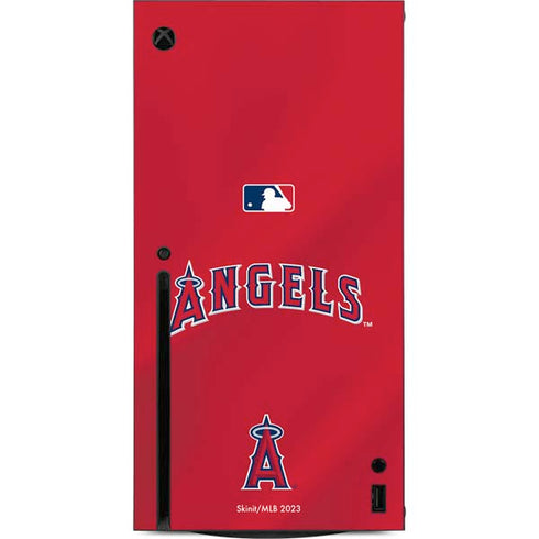 MLB Los Angeles Angels Alternate Jersey Xbox Series X Console Skin