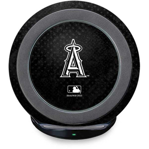 MLB Los Angeles Angels Dark Wash Fast Charge Wireless Charging Stand Skin