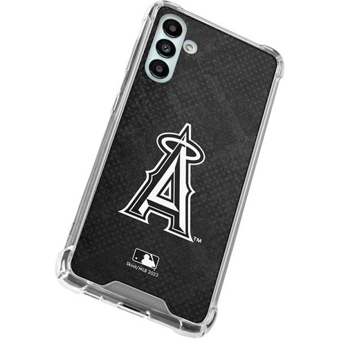 MLB Los Angeles Angels Dark Wash Galaxy A13 5G Clear Case