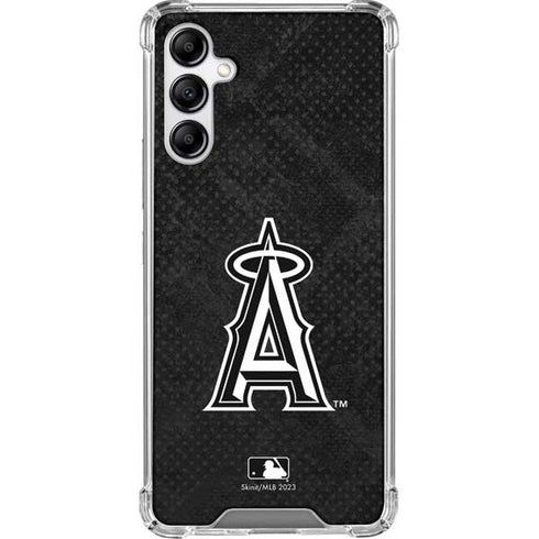 MLB Los Angeles Angels Dark Wash Galaxy A14 5G Clear Case