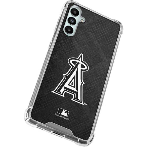 MLB Los Angeles Angels Dark Wash Galaxy A14 5G Clear Case