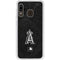 MLB Los Angeles Angels Dark Wash Galaxy A20 Clear Case