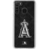 MLB Los Angeles Angels Dark Wash Galaxy A21 Clear Case