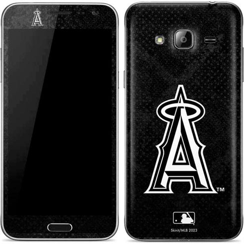 MLB Los Angeles Angels Dark Wash Galaxy J3 Skin
