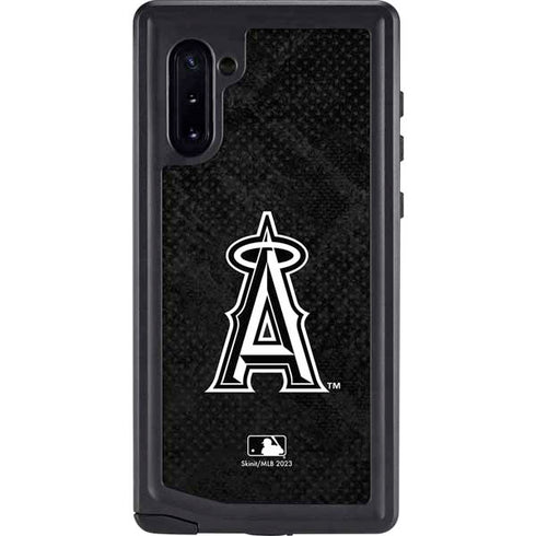 MLB Los Angeles Angels Dark Wash Galaxy Note 10 Waterproof Case