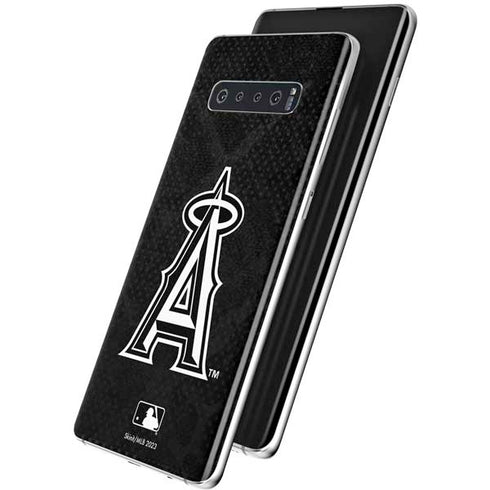 MLB Los Angeles Angels Dark Wash Galaxy S10 Plus Skin