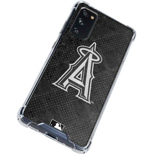 MLB Los Angeles Angels Dark Wash Galaxy S20 FE Clear Case