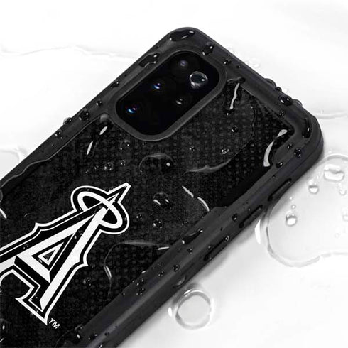 MLB Los Angeles Angels Dark Wash Galaxy S20 Plus Waterproof Case