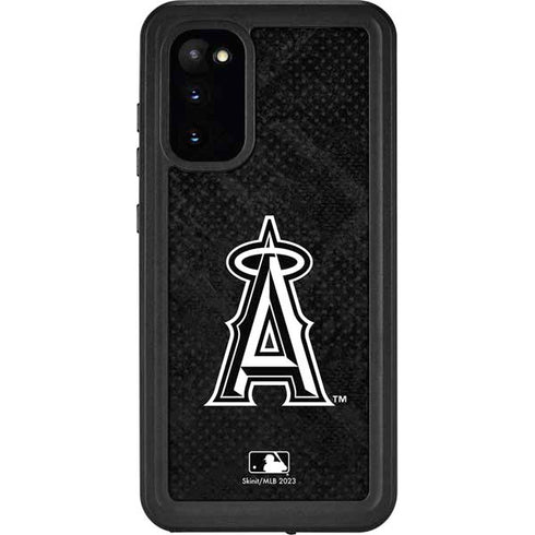 MLB Los Angeles Angels Dark Wash Galaxy S20 Waterproof Case