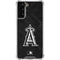 MLB Los Angeles Angels Dark Wash Galaxy S21 FE Clear Case