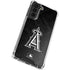 MLB Los Angeles Angels Dark Wash Galaxy S21 FE Clear Case