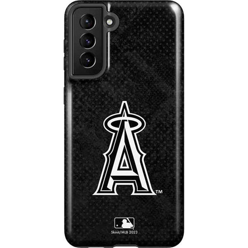 MLB Los Angeles Angels Dark Wash Galaxy S21 FE Pro Case