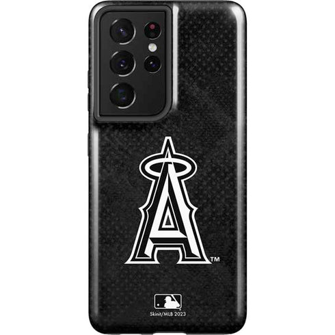 MLB Los Angeles Angels Dark Wash Galaxy S21 Ultra 5G Pro Case