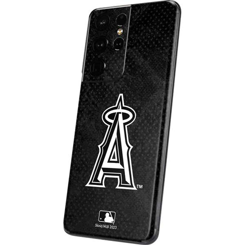 MLB Los Angeles Angels Dark Wash Galaxy S21 Ultra 5G Skin
