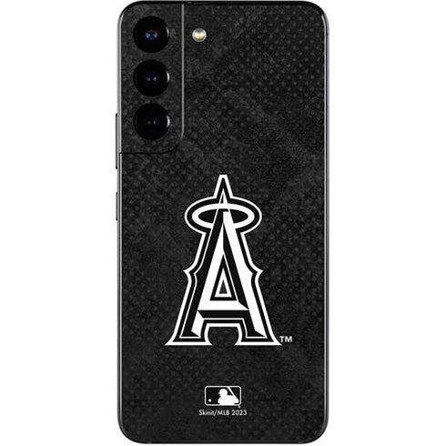MLB Los Angeles Angels Dark Wash Galaxy S22 Skin