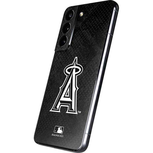 MLB Los Angeles Angels Dark Wash Galaxy S22 Skin