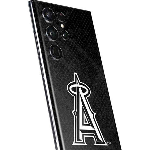 MLB Los Angeles Angels Dark Wash Galaxy S22 Ultra Skin