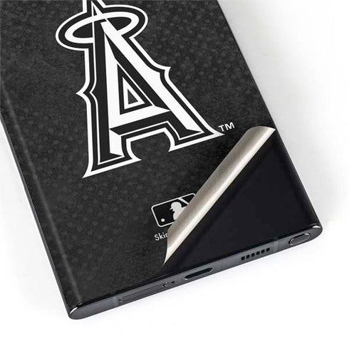 MLB Los Angeles Angels Dark Wash Galaxy S22 Ultra Skin