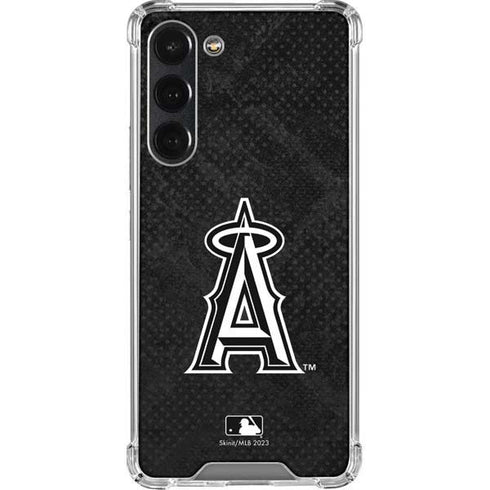 MLB Los Angeles Angels Dark Wash Galaxy S23 Plus Clear Case