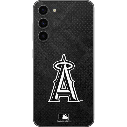 MLB Los Angeles Angels Dark Wash Galaxy S23 Plus Skin