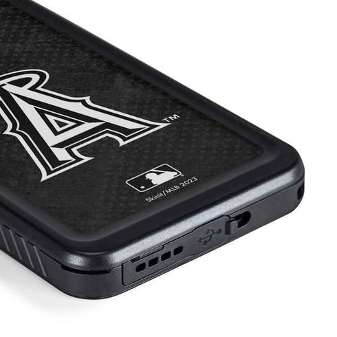 MLB Los Angeles Angels Dark Wash Galaxy S23 Plus Waterproof Case