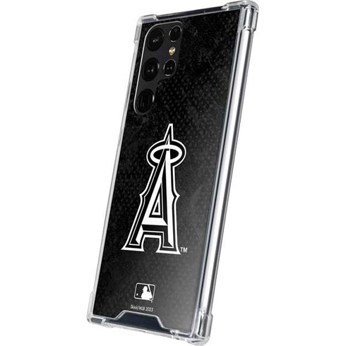MLB Los Angeles Angels Dark Wash Galaxy S24 Ultra Clear Case
