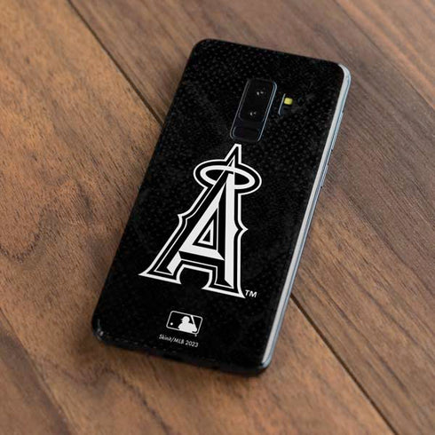 MLB Los Angeles Angels Dark Wash Galaxy S9 Plus Skin