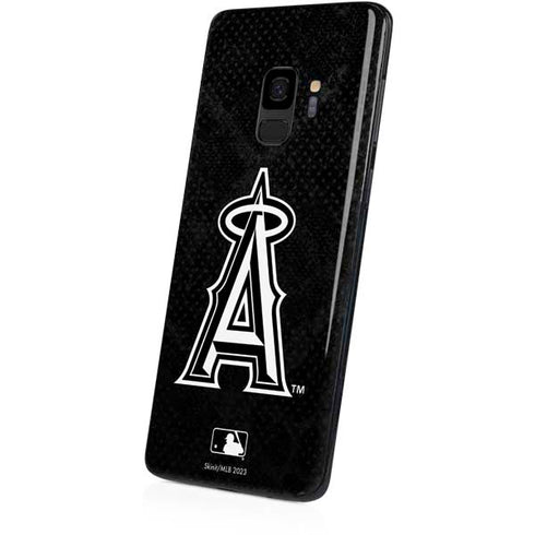 MLB Los Angeles Angels Dark Wash Galaxy S9 Skin