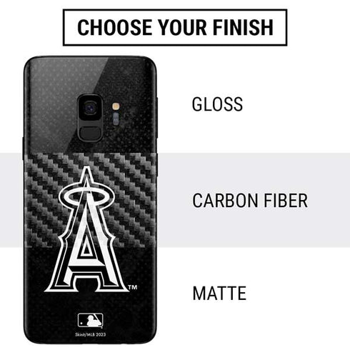 MLB Los Angeles Angels Dark Wash Galaxy S9 Skin