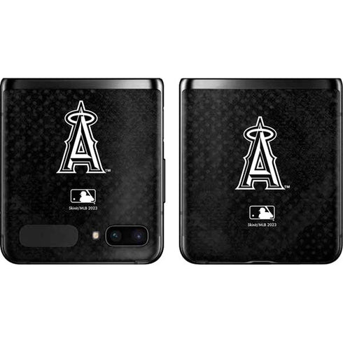 MLB Los Angeles Angels Dark Wash Galaxy Z Flip Skin
