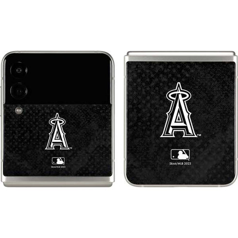 MLB Los Angeles Angels Dark Wash Galaxy Z Flip3 5G Skin
