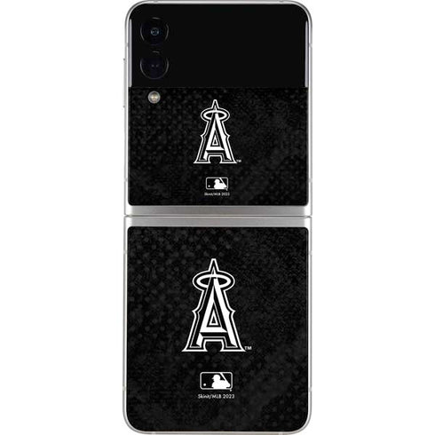 MLB Los Angeles Angels Dark Wash Galaxy Z Flip3 5G Skin