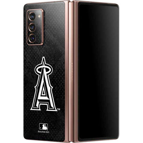 MLB Los Angeles Angels Dark Wash Galaxy Z Fold2 5G Skin
