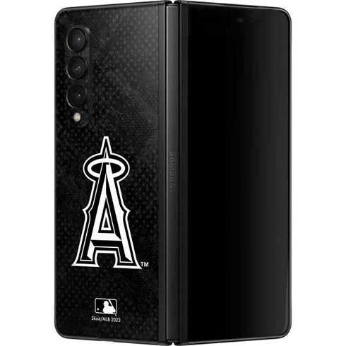 MLB Los Angeles Angels Dark Wash Galaxy Z Fold3 5G Skin