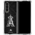 MLB Los Angeles Angels Dark Wash Galaxy Z Fold4 5G Clear Case