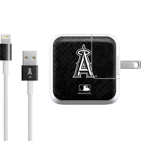 MLB Los Angeles Angels Dark Wash iPad Charger (10W USB) Skin